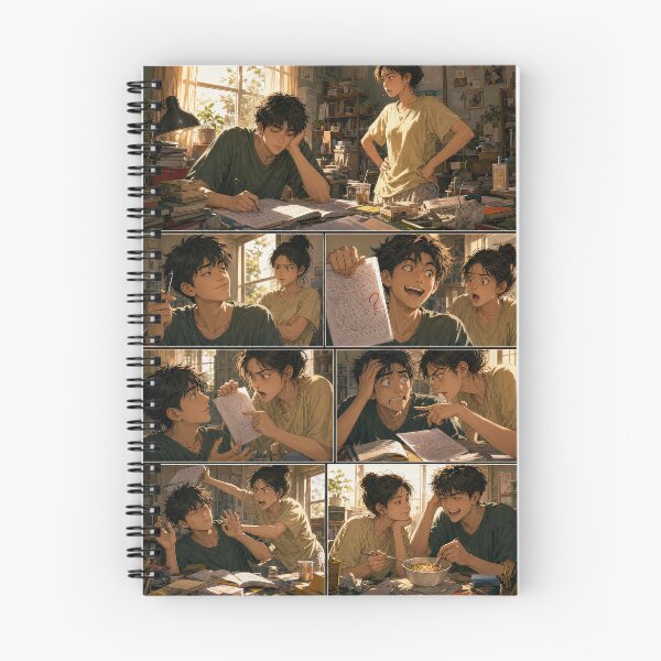 Item preview, Student Life Cozy Reading Room Comic Print designed and sold by Grafititee.