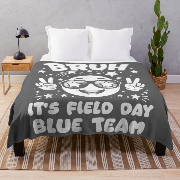 Item preview, Blue Team Bruh It's Field Day 2026 Teacher Student Girl Kid designed and sold by KristineLi.