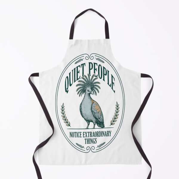 Item preview, Victoria Crowned Pigeon Quiet People Notice Extraordinary Things designed and sold by Max Store.