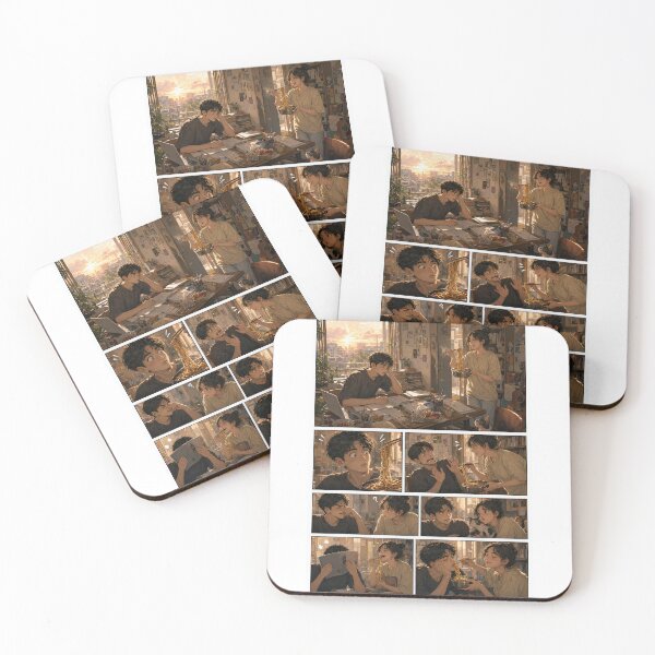 Item preview, Student Life Cozy Reading Room Comic Print designed and sold by Grafititee.