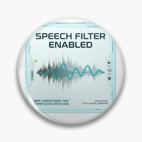 Item preview, Speech Filter Enabled designed and sold by Tharaazu.