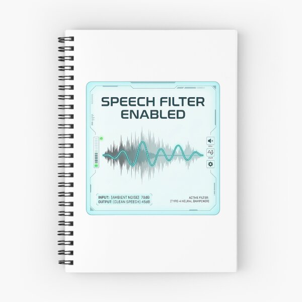 Item preview, Speech Filter Enabled designed and sold by Tharaazu.
