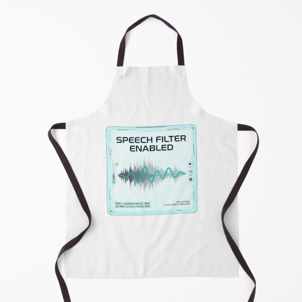 Item preview, Speech Filter Enabled designed and sold by Tharaazu.