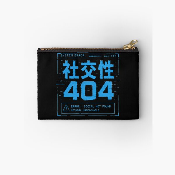 Item preview, Social 404 (社交性404) - JDM Street Edition Cyber System Error designed and sold by Japan-kanji-ya.
