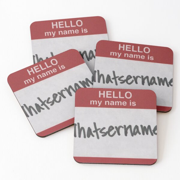 Item preview, Hello, my name is Whatsername designed and sold by kadeowens22.