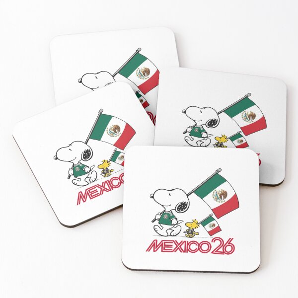 Item preview, Mexico Soccer Snoopy 26 designed and sold by DesignForYou79.