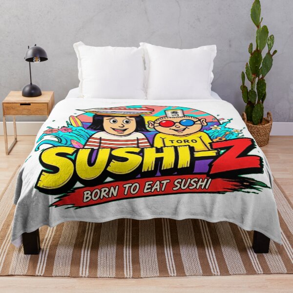 Item preview, The Sushi-z: Tropical Vibes and Sushi Dreams designed and sold by Japan Cyberpunk Universe & Surreal Characters.