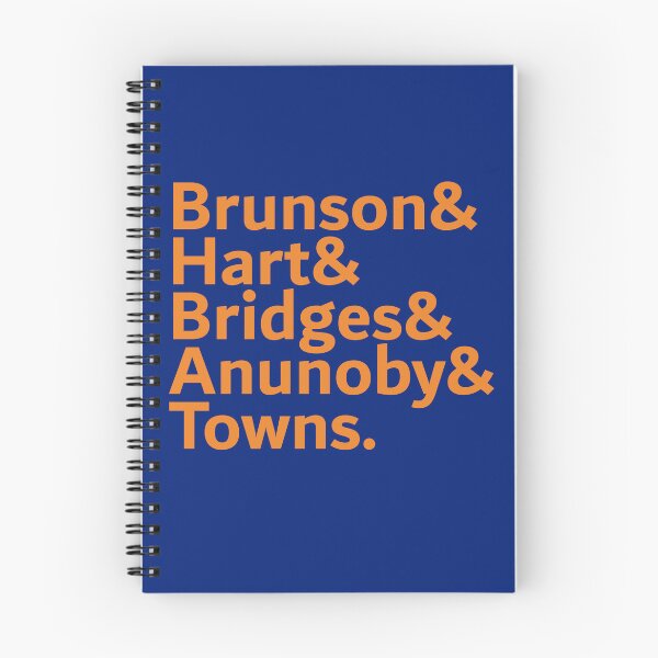 Item preview, Brunson & Hart &Bridges &Anunoby & Towns Ny Knicks 2026 designed and sold by DesignForYou79.