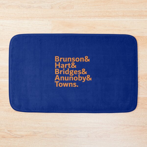 Item preview, Brunson & Hart &Bridges &Anunoby & Towns Ny Knicks 2026 designed and sold by DesignForYou79.