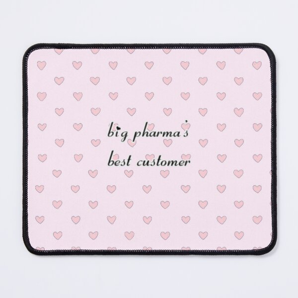 Item preview, big pharma’s best customer heart pattern designed and sold by meuliasshop.