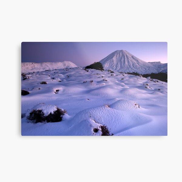 Ngauruhoe Blues Metal Print