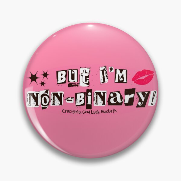 Item preview, But I’m non-binary! designed and sold by phoeninx.