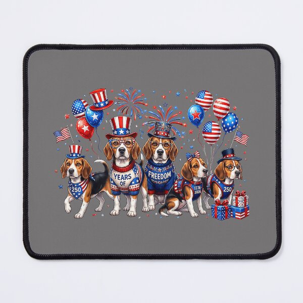 Item preview, Beagle Dog 250 Years Anniversary 250th 1776 2026 4th of July designed and sold by KristineLi.