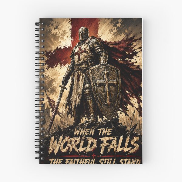 Item preview, Christian Knight when the world falls designed and sold by historyandmore.
