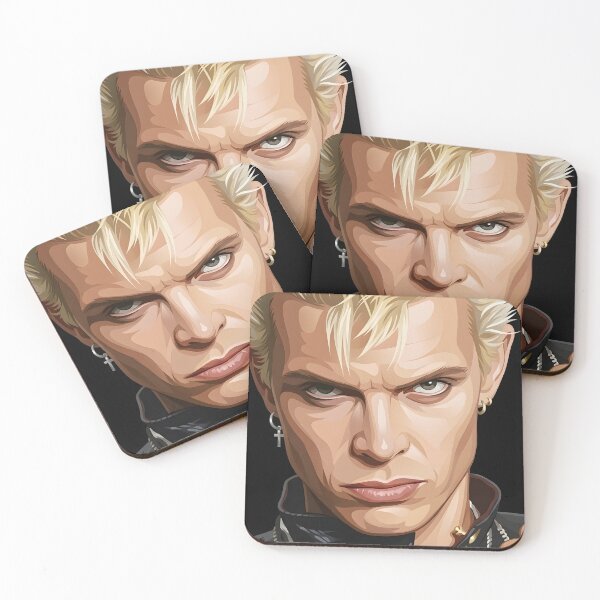 Item preview, billy idol vector illustration designed and sold by Boruto1231.