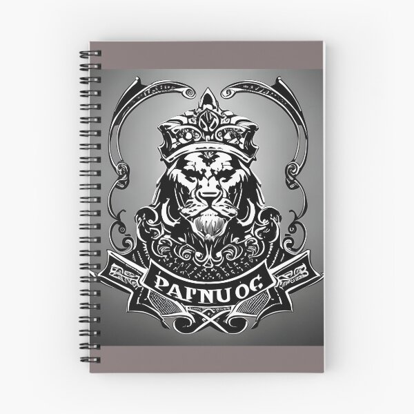 Item preview, Majestic Silver Lion Crest – Ornate Heraldic Emblem designed and sold by RaresS.