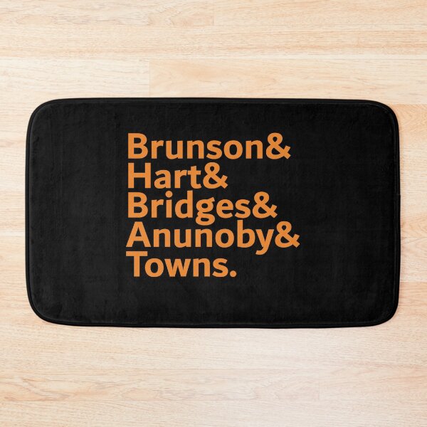 Item preview, Brunson & Hart &Bridges &Anunoby & Towns Ny Knicks 2026 designed and sold by Jeen Couse Drawing 2026.