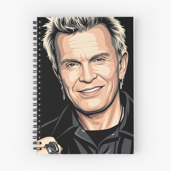 Item preview, billy idol vector illustration designed and sold by Boruto1231.
