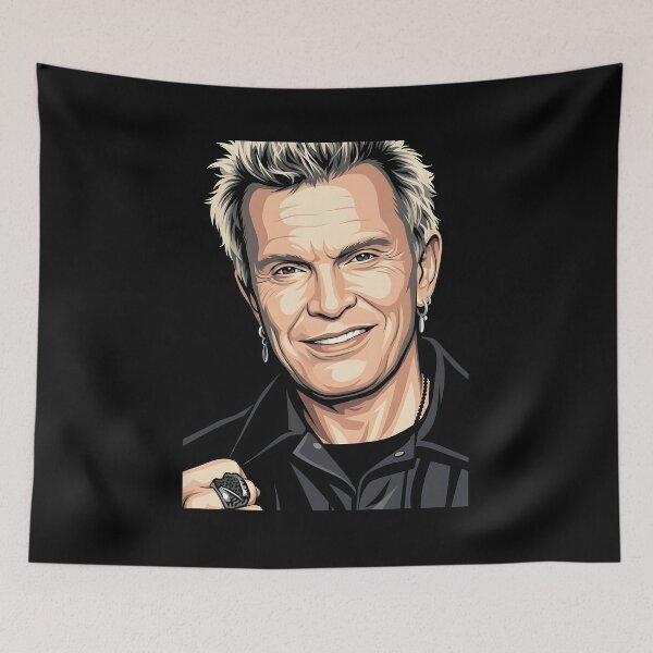 Item preview, billy idol vector illustration designed and sold by Boruto1231.