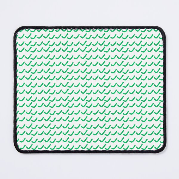 Item preview, Green Check Mark Minimal Pattern designed and sold by Zaya_art.