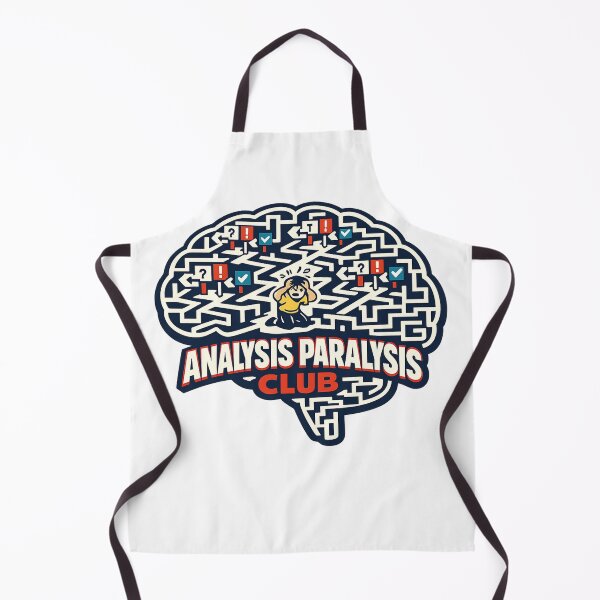 Item preview, Analysis Paralysis Club designed and sold by Cosmos Creative Studios.