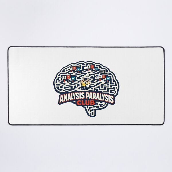 Item preview, Analysis Paralysis Club designed and sold by Cosmos Creative Studios.