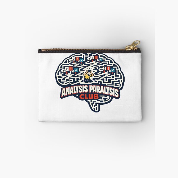 Item preview, Analysis Paralysis Club designed and sold by Cosmos Creative Studios.