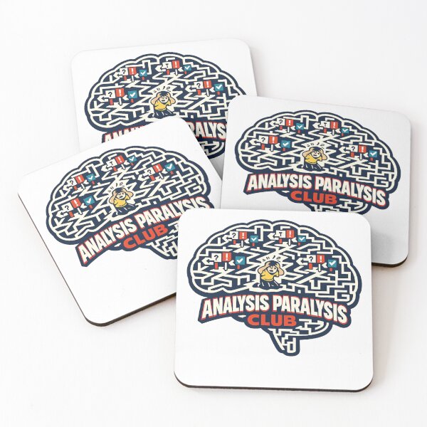 Item preview, Analysis Paralysis Club designed and sold by Cosmos Creative Studios.