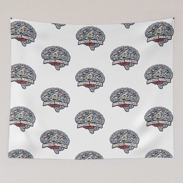 Item preview, Analysis Paralysis Club designed and sold by Cosmos Creative Studios.