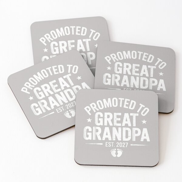 Item preview, Promoted to Great Grandpa Est 2027 Pregnancy Announcement designed and sold by mjohnson9.