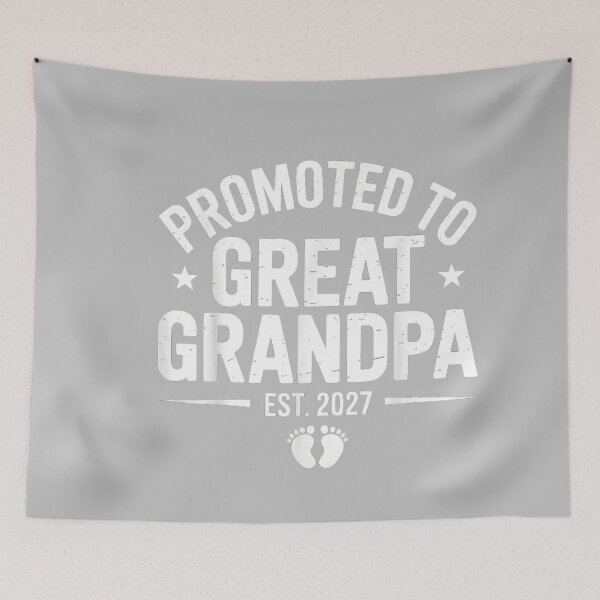 Item preview, Promoted to Great Grandpa Est 2027 Pregnancy Announcement designed and sold by mjohnson9.