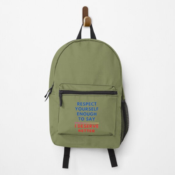 Item preview, Respect Yourself Enough to Say I Deserve Better – Empowering Typography designed and sold by RaresS.