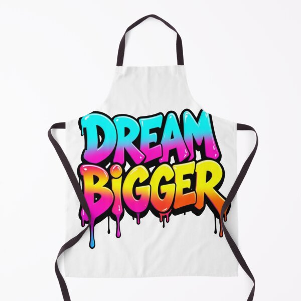 Item preview, Dream Bigger Bubble Graffiti Paint Drips designed and sold by M.Store.