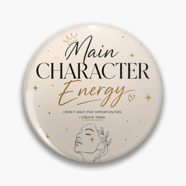 Item preview, Main Character Energy Aesthetic designed and sold by AuraPixelDesign.