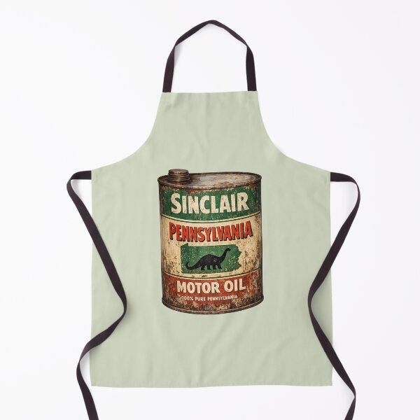 Item preview, Sinclair Motor Oil Can Vintage Design - 100% Pure Pennsylvania Motor Oil designed and sold by FutureTraveller.