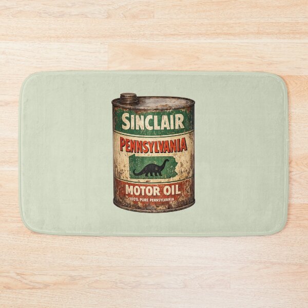 Item preview, Sinclair Motor Oil Can Vintage Design - 100% Pure Pennsylvania Motor Oil designed and sold by FutureTraveller.
