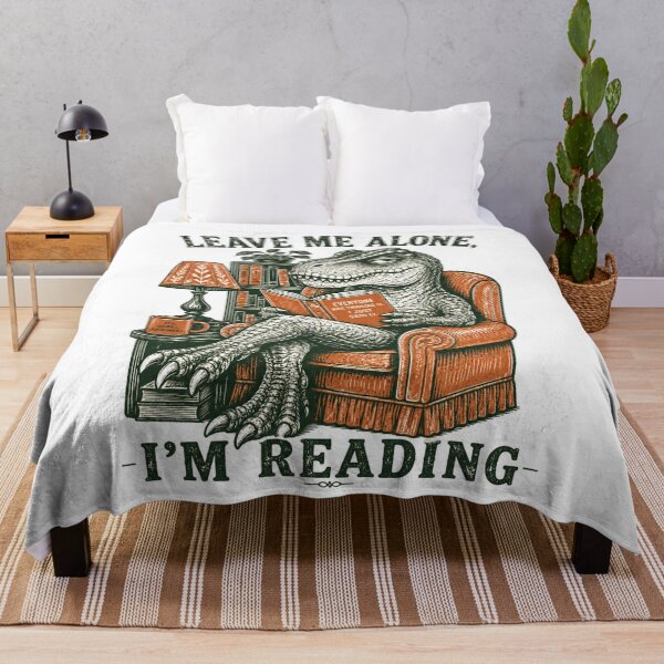 Item preview, Sarcastic T Rex Reading Books Vintage Retro designed and sold by BeardWave.