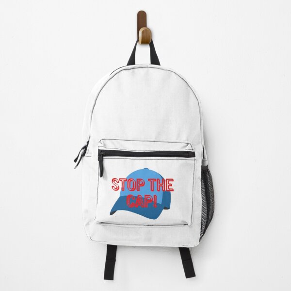 Item preview, Stop the Cap! – Playful Blue Baseball Hat Slogan Graphic designed and sold by RaresS.