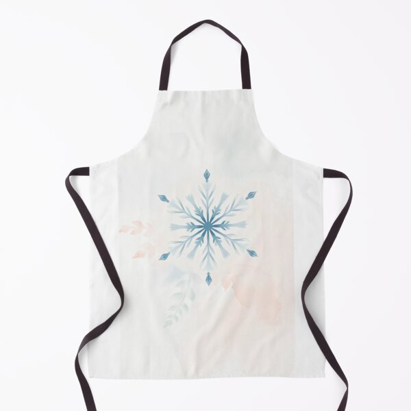 Item preview, Watercolor Snowflake with Soft Botanical Elements designed and sold by Vida e Arte.