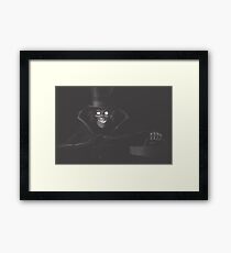 The Hatbox Ghost Framed Print
