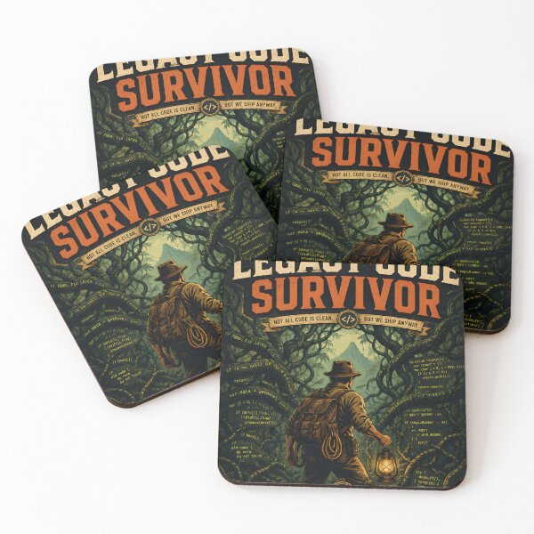 Item preview, Legacy Code Survivor – Brave Explorer in the Jungle of Legacy Software Code designed and sold by PenchalaPrabhas.