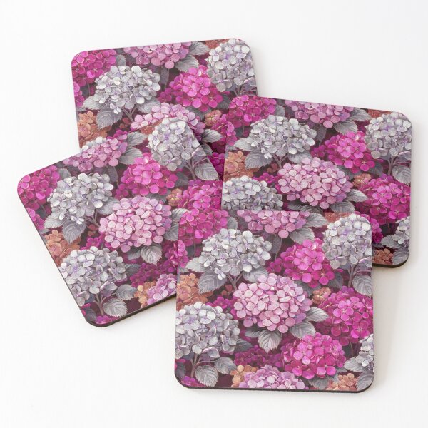 Item preview, Vibrant Pink Chrysanthemum Floral Pattern designed and sold by IntelliMindDesigns.