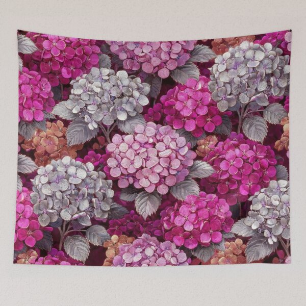Item preview, Vibrant Pink Chrysanthemum Floral Pattern designed and sold by IntelliMindDesigns.