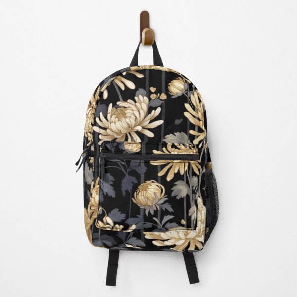 Item preview, Luxurious Black and Gold Floral Pattern designed and sold by IntelliMindDesigns.
