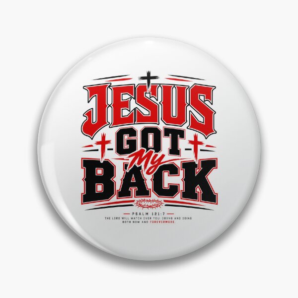 Item preview, Jesus Got My Back designed and sold by Poopielandia.