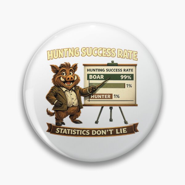 Item preview, Hunting Success Rate - Funny Hunting Design designed and sold by C6S5M.