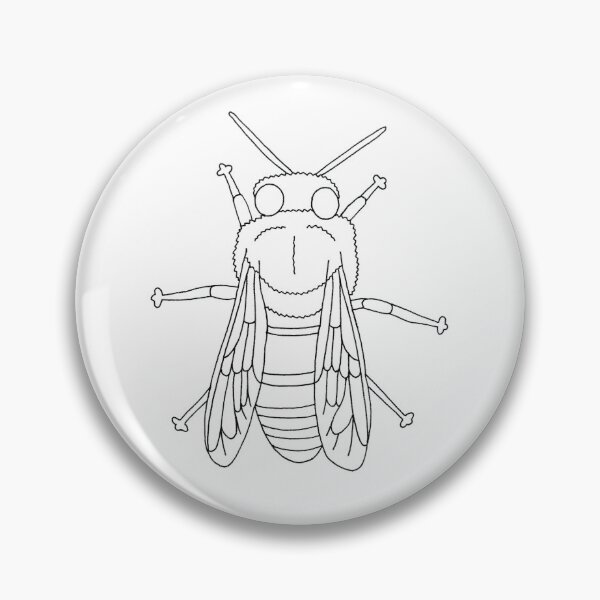 Item preview, Linework Bee designed and sold by Laurzy Creative.
