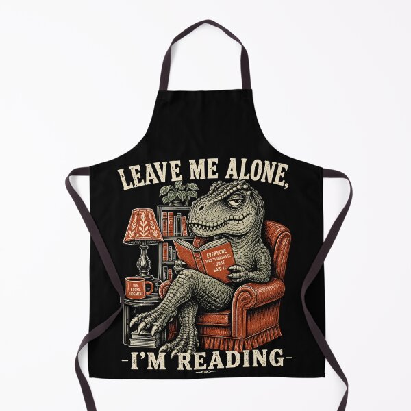 Item preview, Sarcastic T Rex Reading Books Vintage Retro 2 designed and sold by BeardWave.