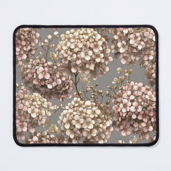 Item preview, Vintage Muted Pink Floral Pattern designed and sold by IntelliMindDesigns.