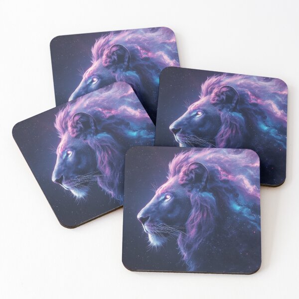 Item preview, Galactic Lion Head Art designed and sold by Nick Seidel.